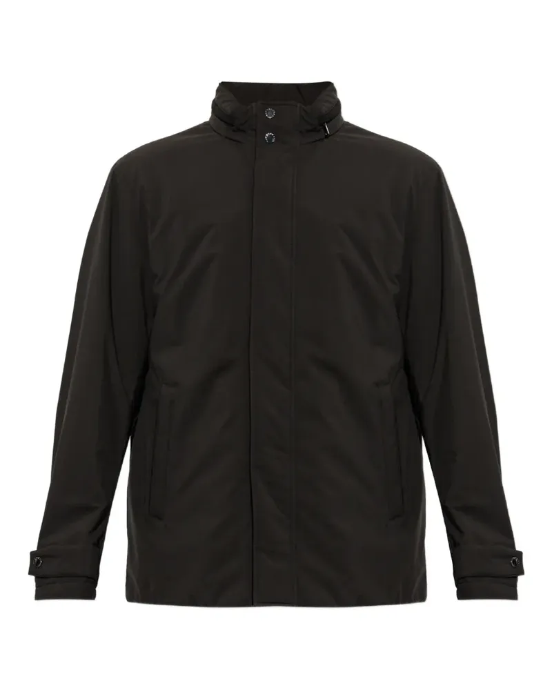 Paul & Shark Typhoon Platinum high-neck insulated jacket - Schwarz Schwarz