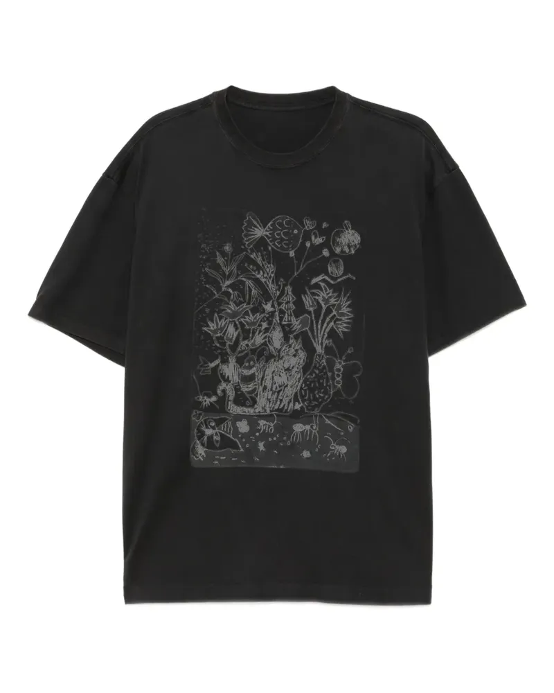 JNBY Kurzärmeliges T-Shirt - Schwarz Schwarz