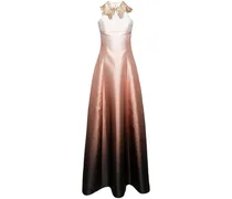 Taft-Kleid mit Farbverlauf-Optik