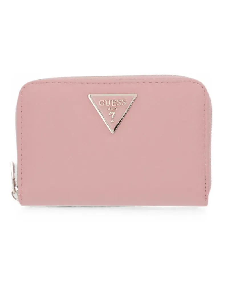 Guess Laurel triangle-logo wallet - Rosa Rosa