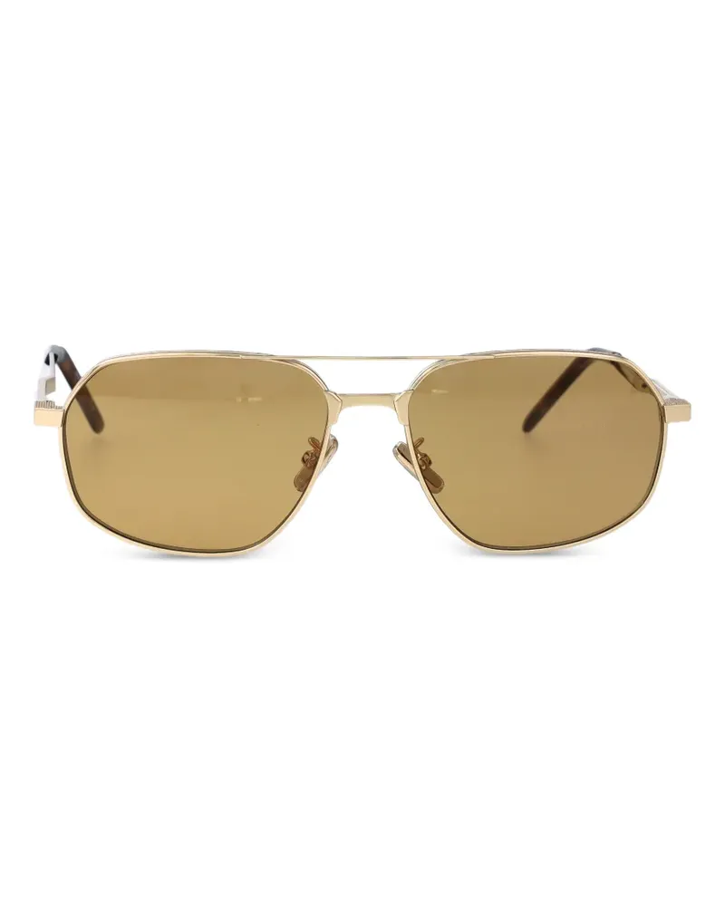 Givenchy GV One pilot sunglasses - Gold Gold