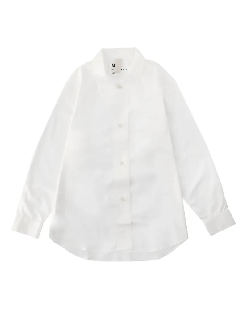 Margaret Howell long-sleeve shirt - Weiß Weiß