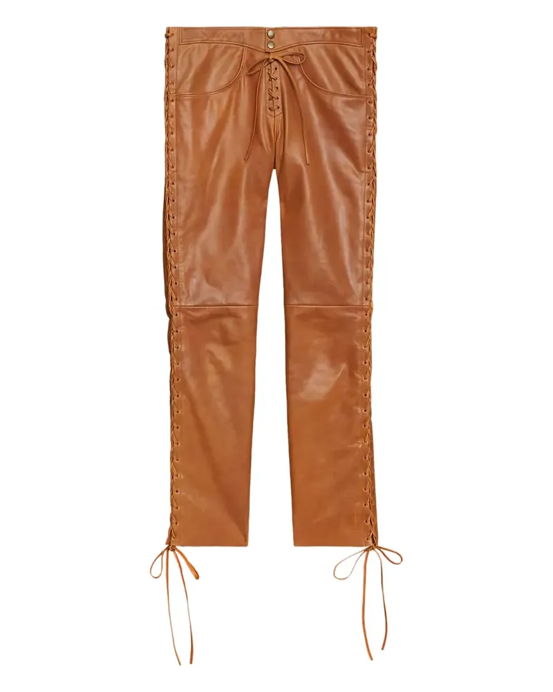Isabel Marant Cyerra Hose - Braun Braun