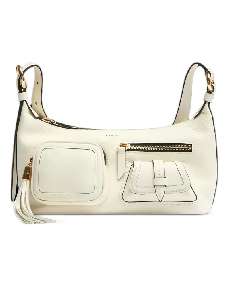 Lancel S Premier Flirt Umhängetasche mit Taschen - Weiß Weiß