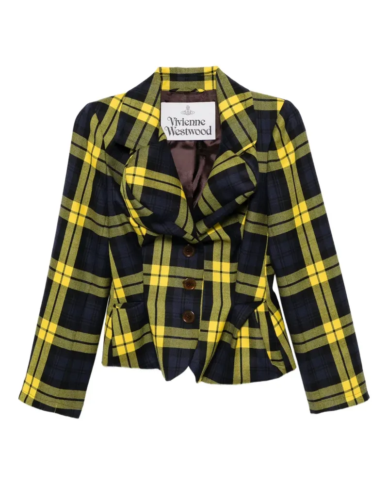 Vivienne Westwood Drunken Jacke - Blau Blau