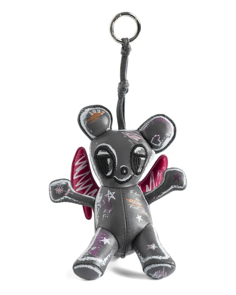 Zadig & Voltaire Sassy keyring - Grau Grau