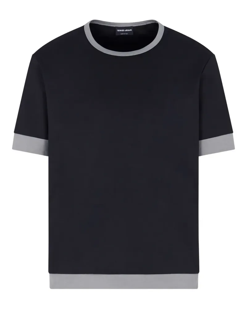 Giorgio Armani round-neck T-shirt - Schwarz Schwarz