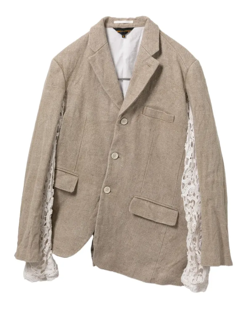 Comme des Garçons Asymmetrischer Blazer - Nude Nude
