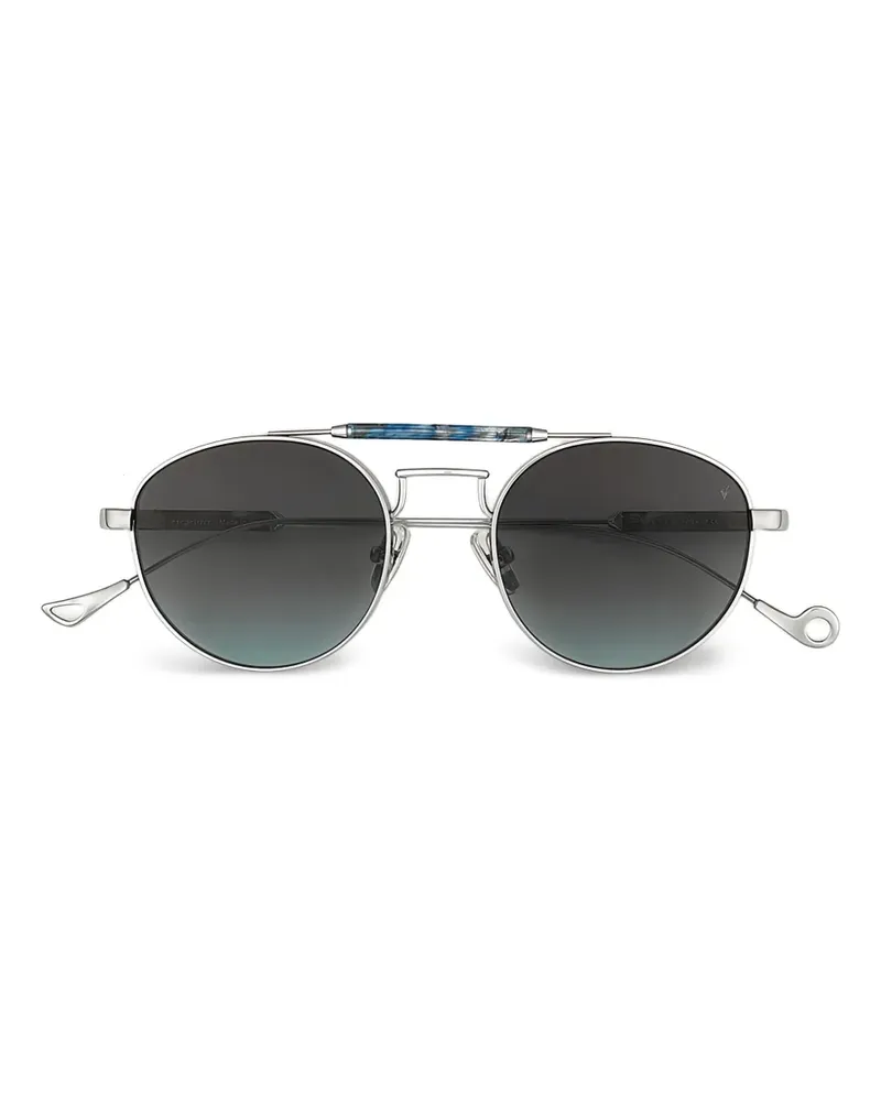 Eyepetizer Runde Sonnenbrille - Silber Silber