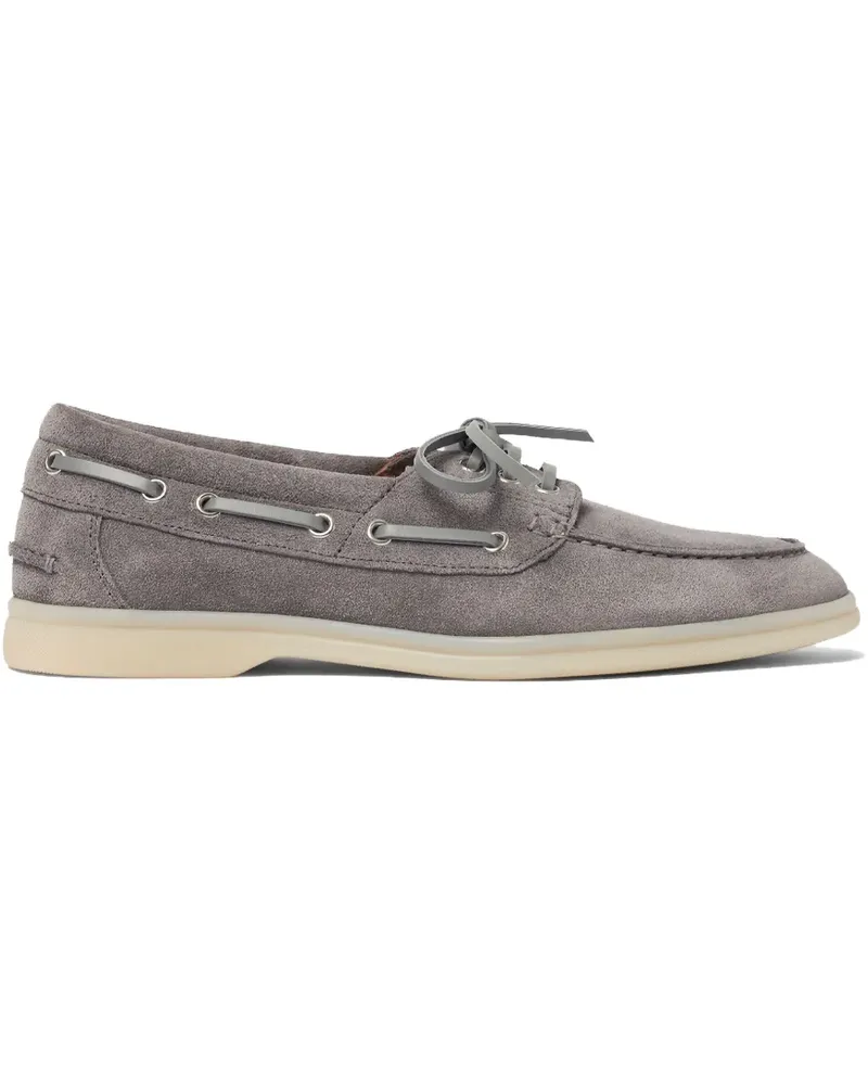 Scarosso Lia Segelschuhe - Grau Grau