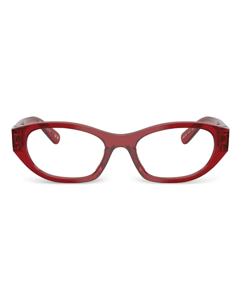 Miu Miu cat-eye logo glasses - Rot Rot