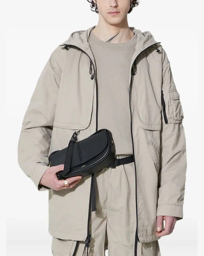 Alpha Industries Utility Fishtail UV Kapuzenjacke - Nude Nude