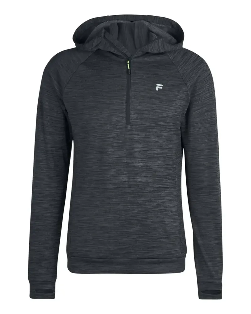 Fila Hoodie mit Viertelreißverschluss - Grau Grau