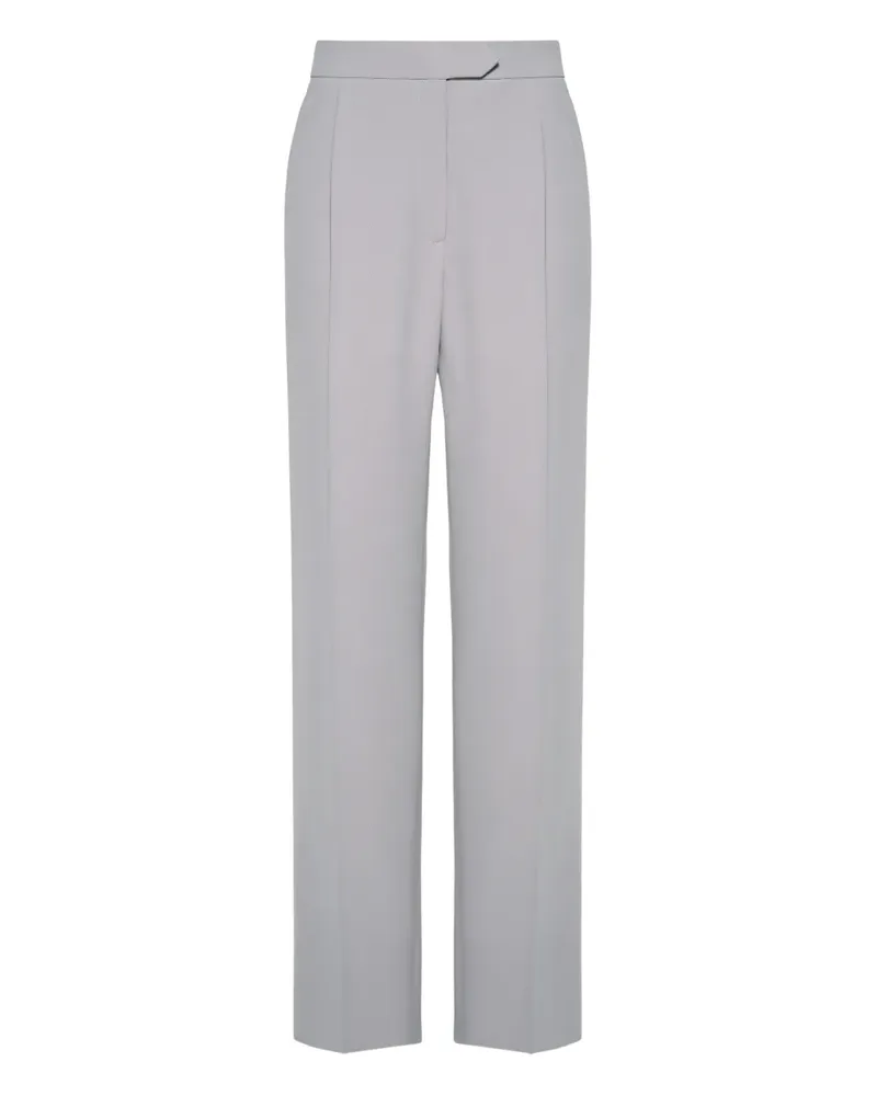 ANOUKI Plissierte Hose - Grau Grau