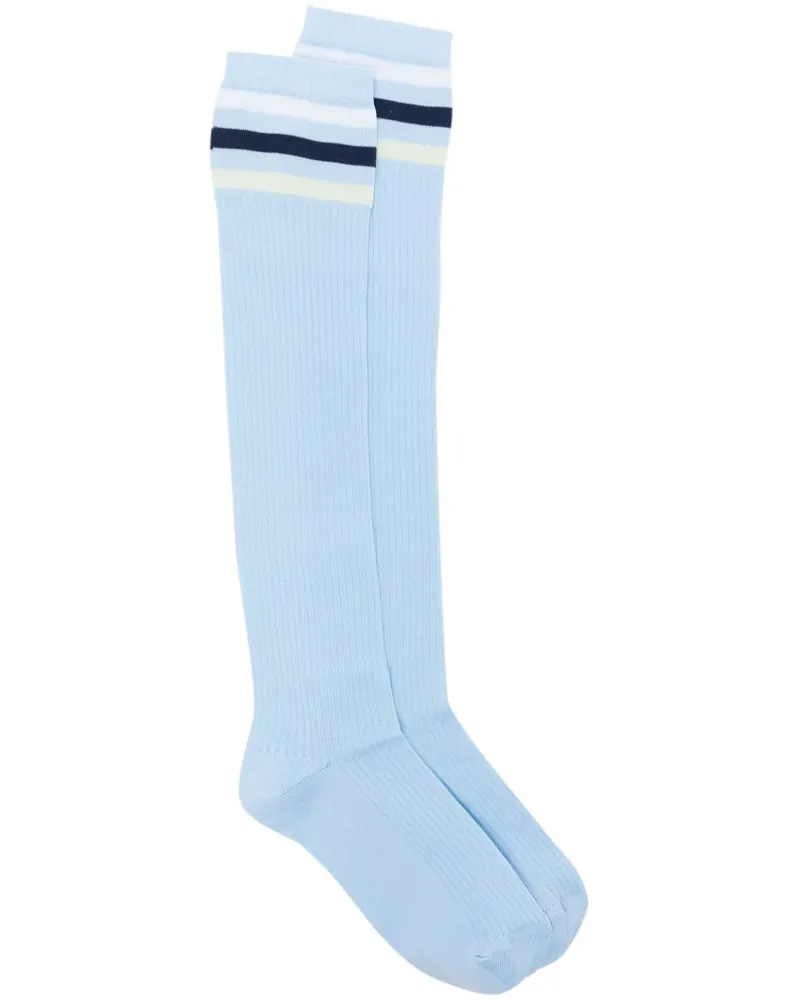 Marni Gestreifte Socken - Blau Blau