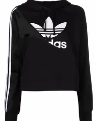 adidas Hoodie mit Logo Schwarz