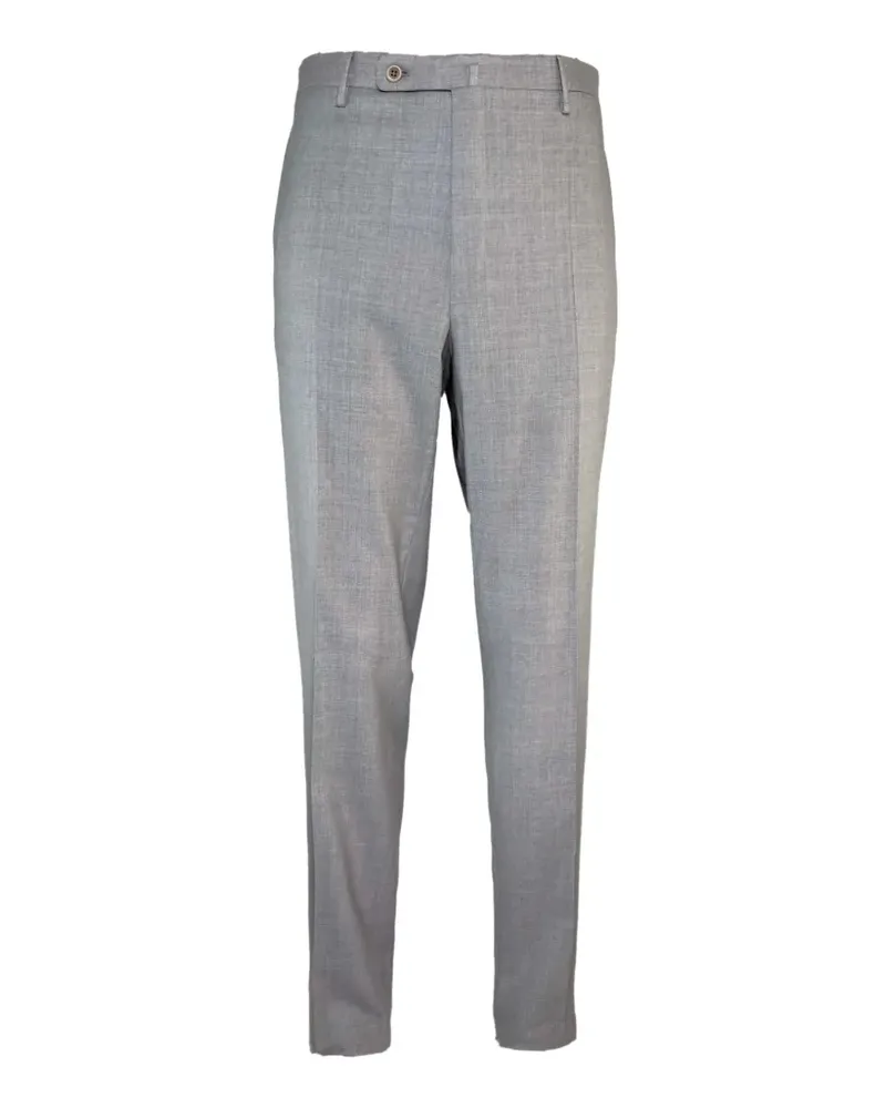 Incotex tropical-wool straight-leg trousers - Grau Grau