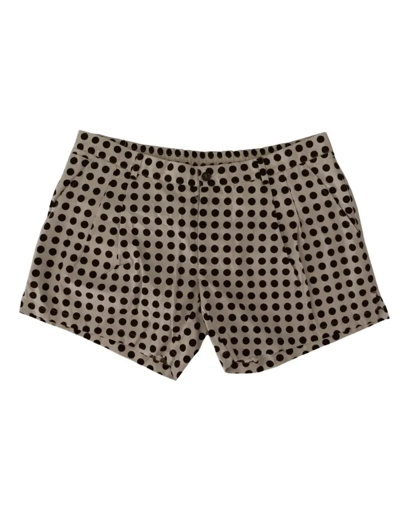 Dolce & Gabbana Shorts mit Polka Dots - Nude Nude