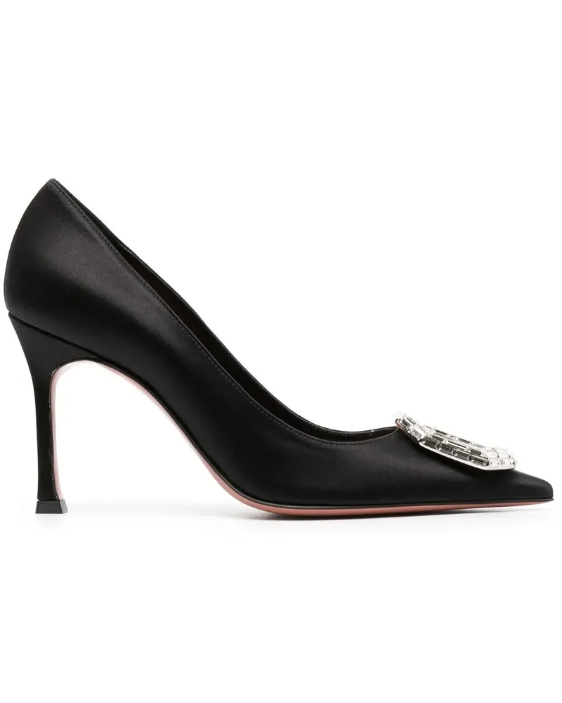 Amina Muaddi Camelia Pumps 90mm - Schwarz Schwarz