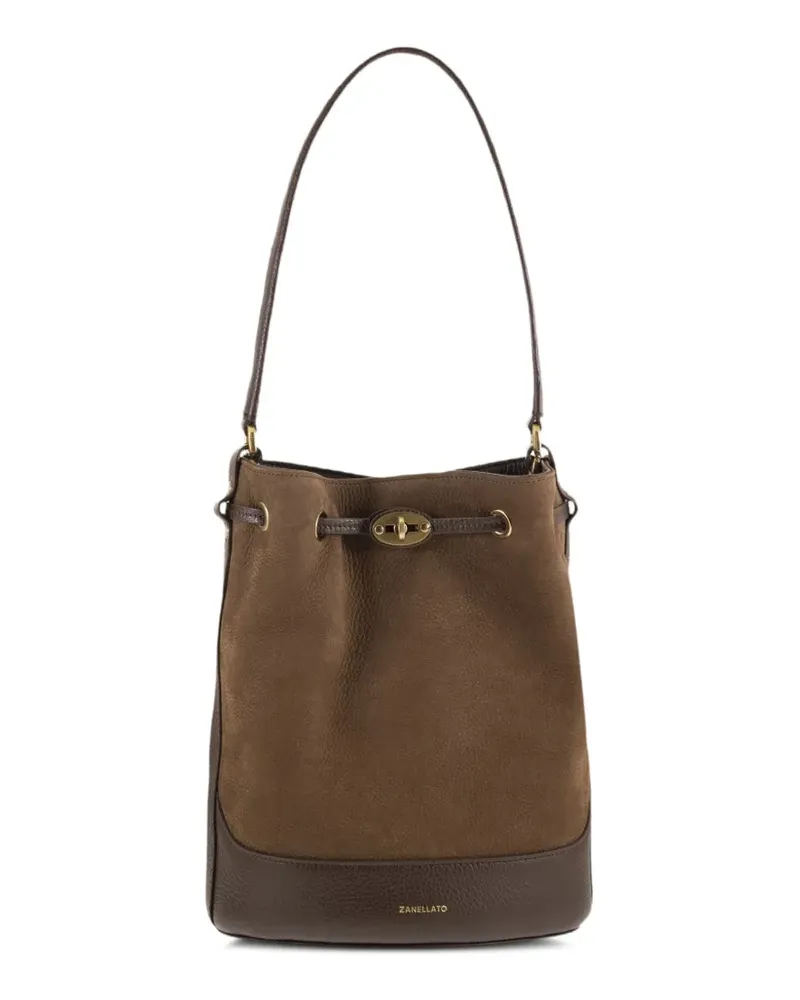 Zanellato Mondà Beuteltasche - Braun Braun