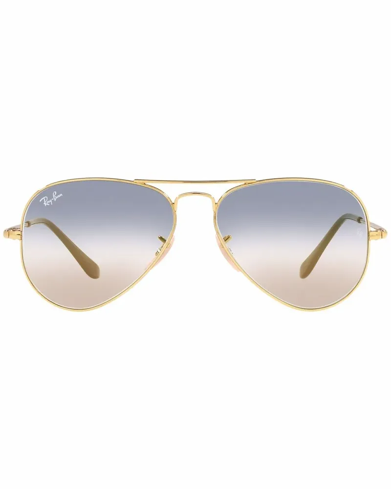 Ray Ban Getönte Pilotenbrille - Gold Gold