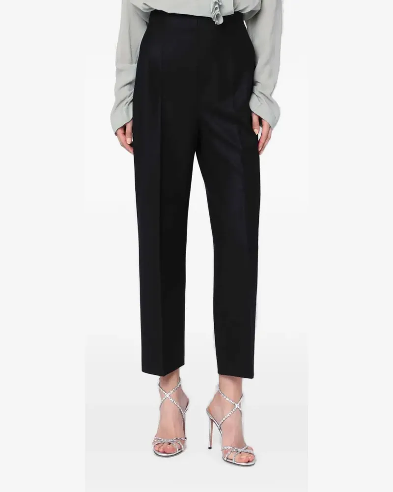 Alberta Ferretti Hose mit Bügelfalten - Schwarz Schwarz