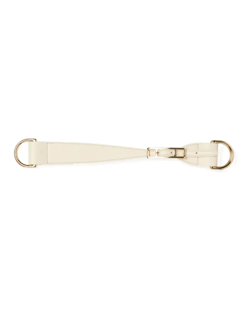 Fabiana Filippi buckle ring belt - Nude Nude