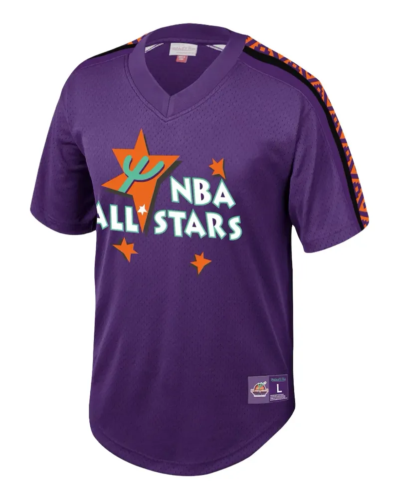 Mitchell & Ness x NBA 1995 All-Star Game Trikot - Violett Violett