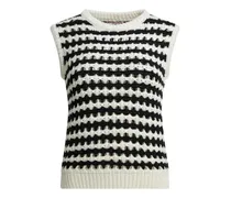 Gestreifter Rosie Pullunder - Blau