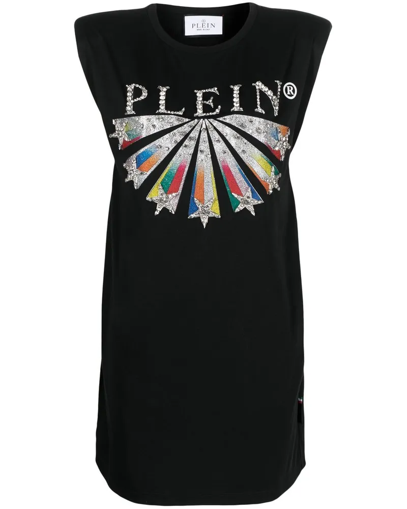 Philipp Plein T-Shirt mit Logo - Schwarz Schwarz