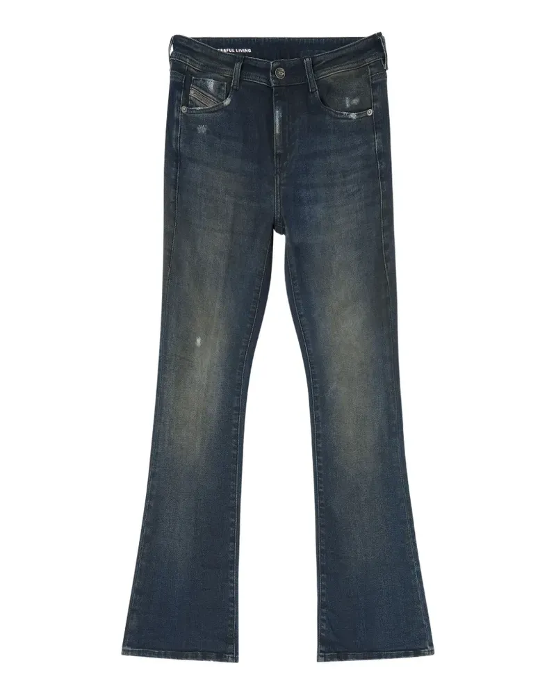 Diesel Bootcut-Jeans 1969 D-Ebbey - Blau Blau