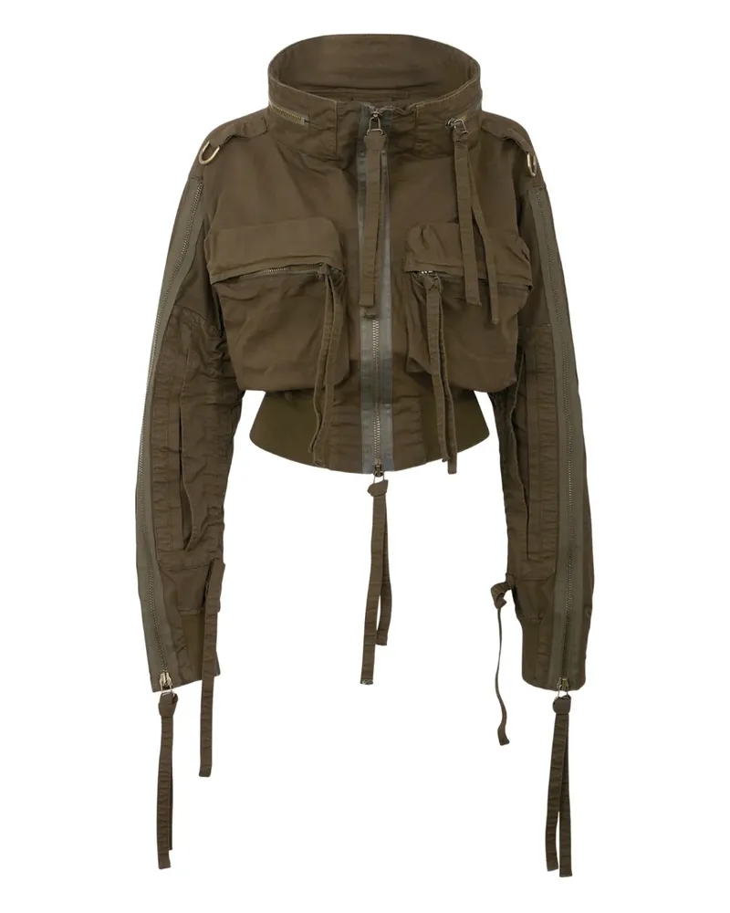Dsquared2 Jacke mit Taschen - Braun Braun