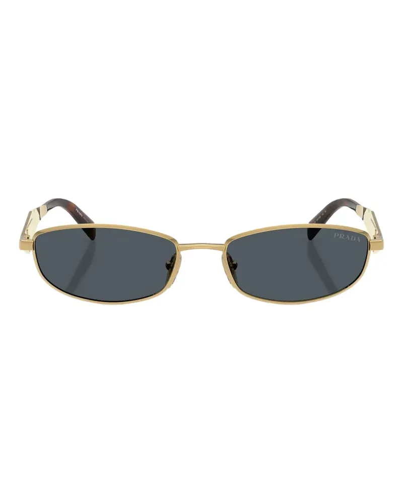 Prada Sonnenbrille mit Logo - Gold Gold