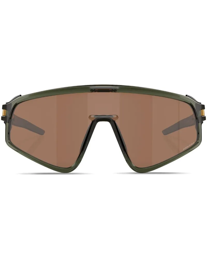 Oakley Latch™ Panel Sonnenbrille mit Shield-Gestell - Grün Grün