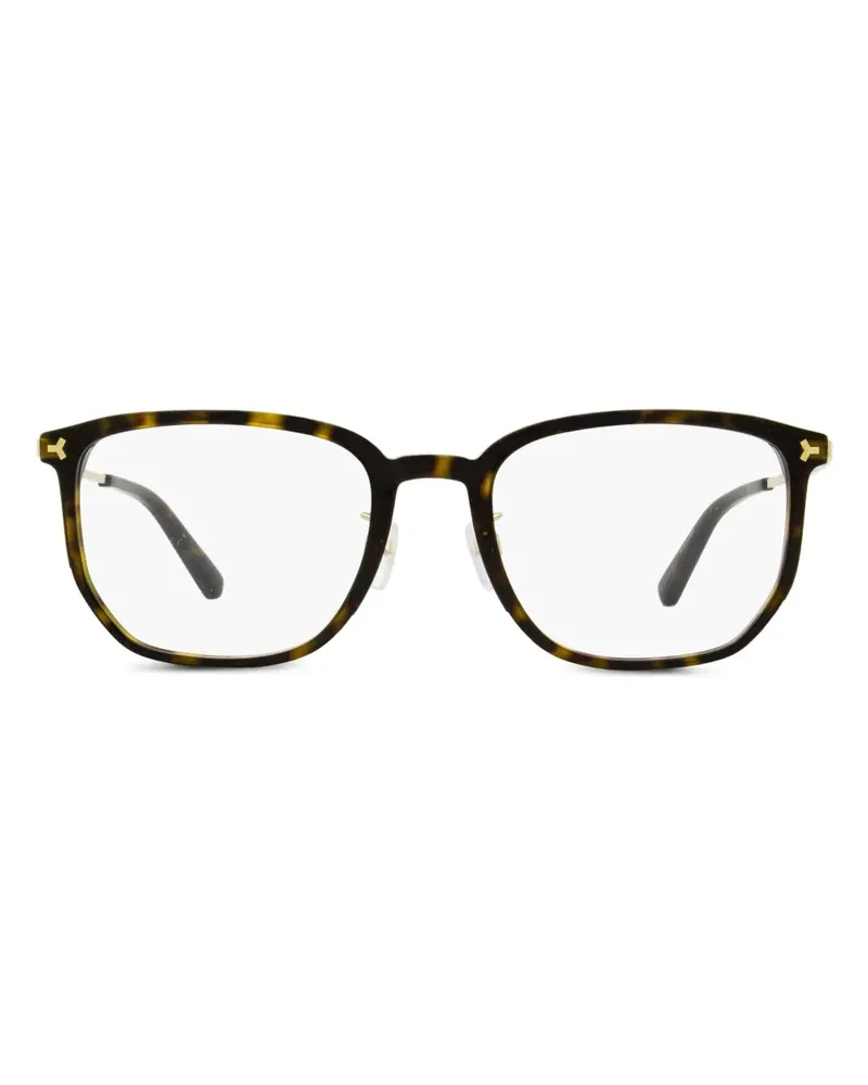 Bally Brille mit eckigem Gestell - Braun Braun