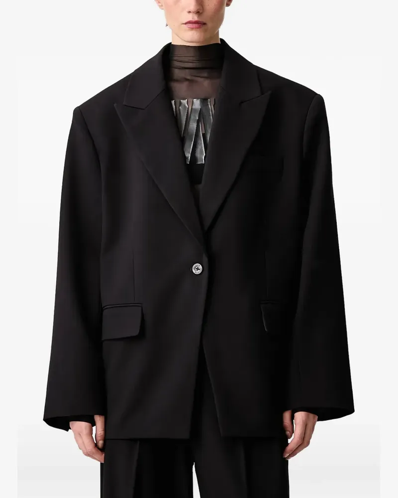 WRSTBHVR Madden V2 single-breasted blazer - Schwarz Schwarz
