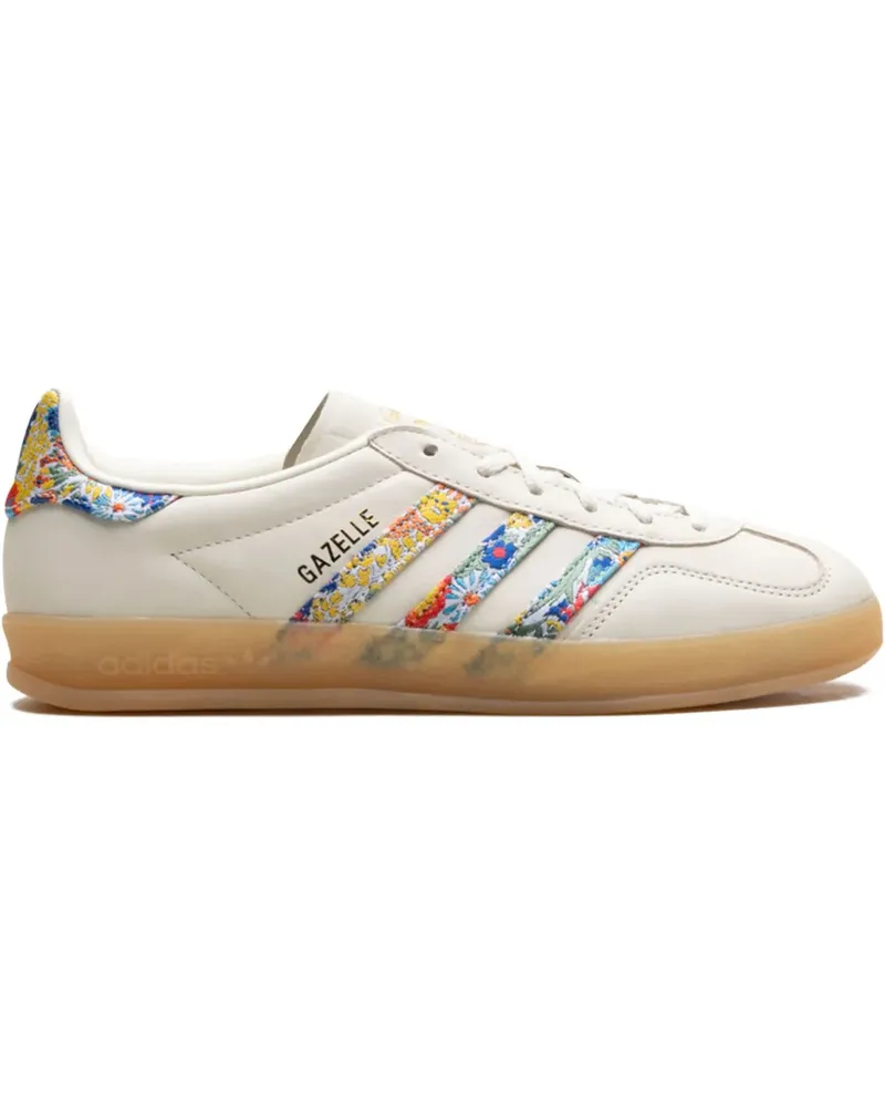 adidas x Liberty London Gazelle Indoor "Florals" Sneakers - Weiß Weiß