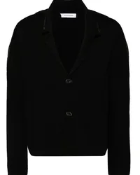 KIKO KOSTADINOV Ugo single-breasted knitted blazer Schwarz