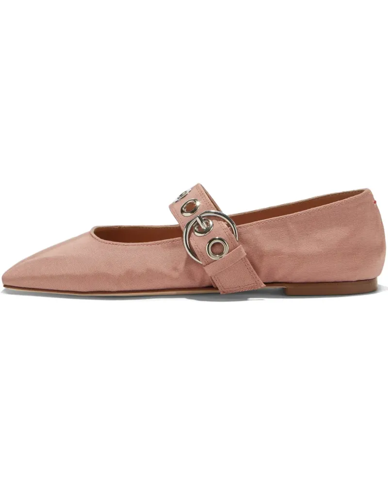 aeyde Uma Ballerinas mit Ösen - Rosa Rosa