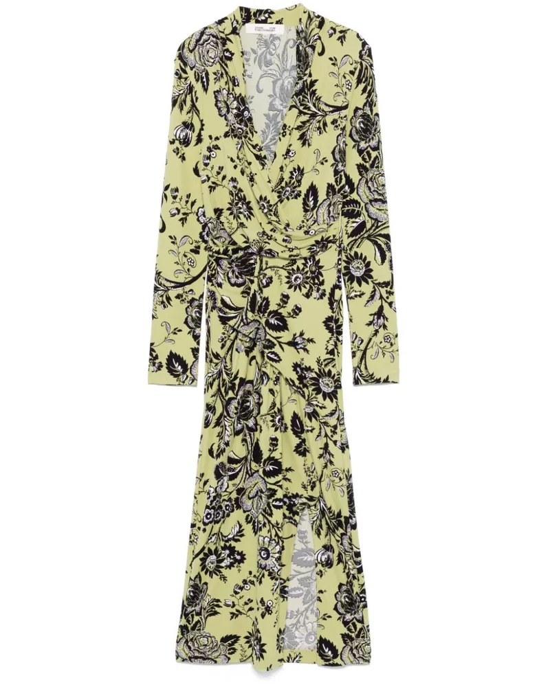 Diane von Furstenberg Tash Midikleid - Grün Grün