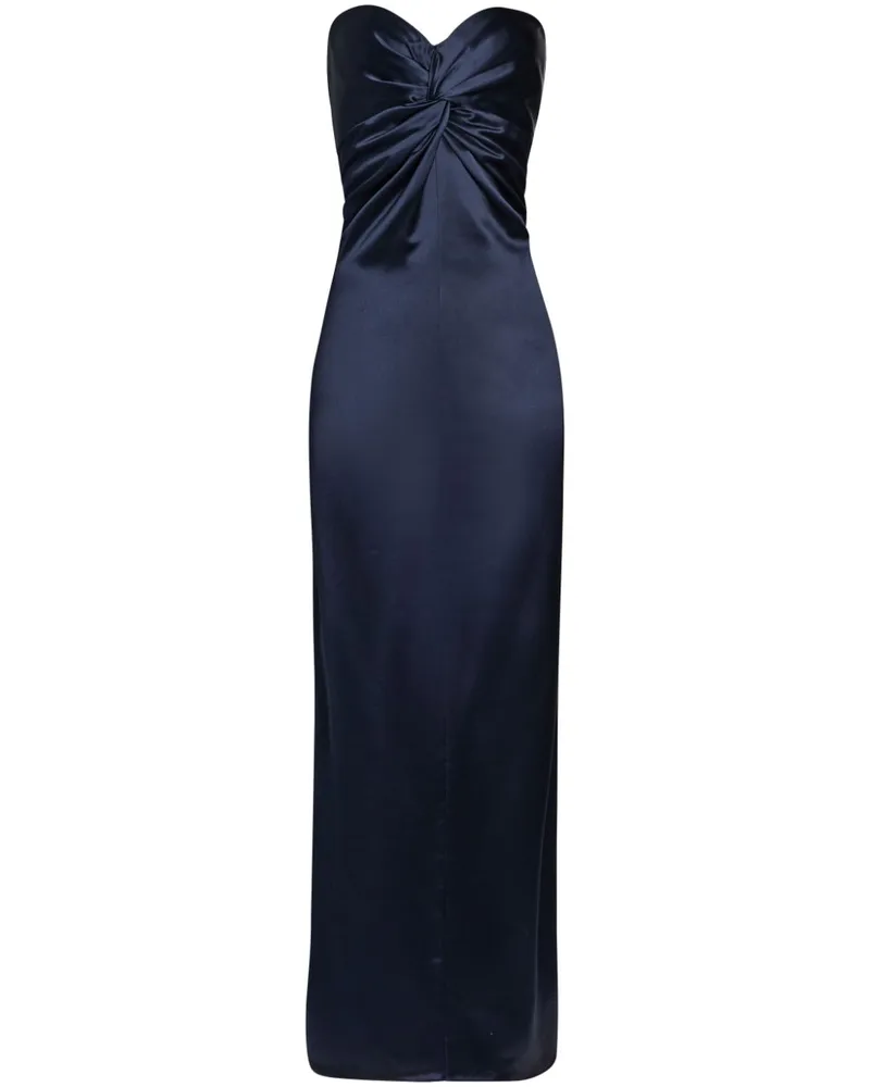 Retrofête Olivine Kleid - Blau Blau