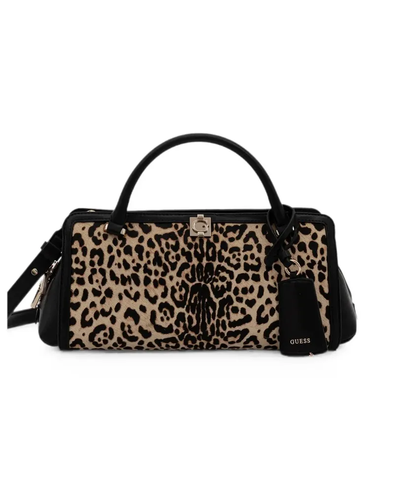 Guess Audrey logo-plaque tote bag - Braun Braun