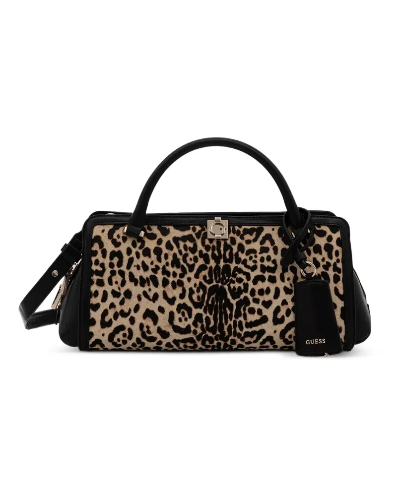 Guess Audrey Tote Bag mit Logo - Braun Braun