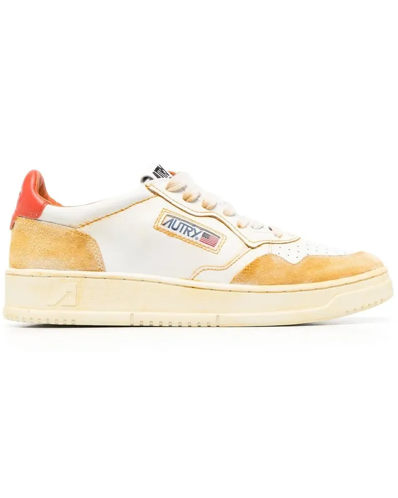 AUTRY Sneakers in Colour-Block-Optik - Weiß Weiß