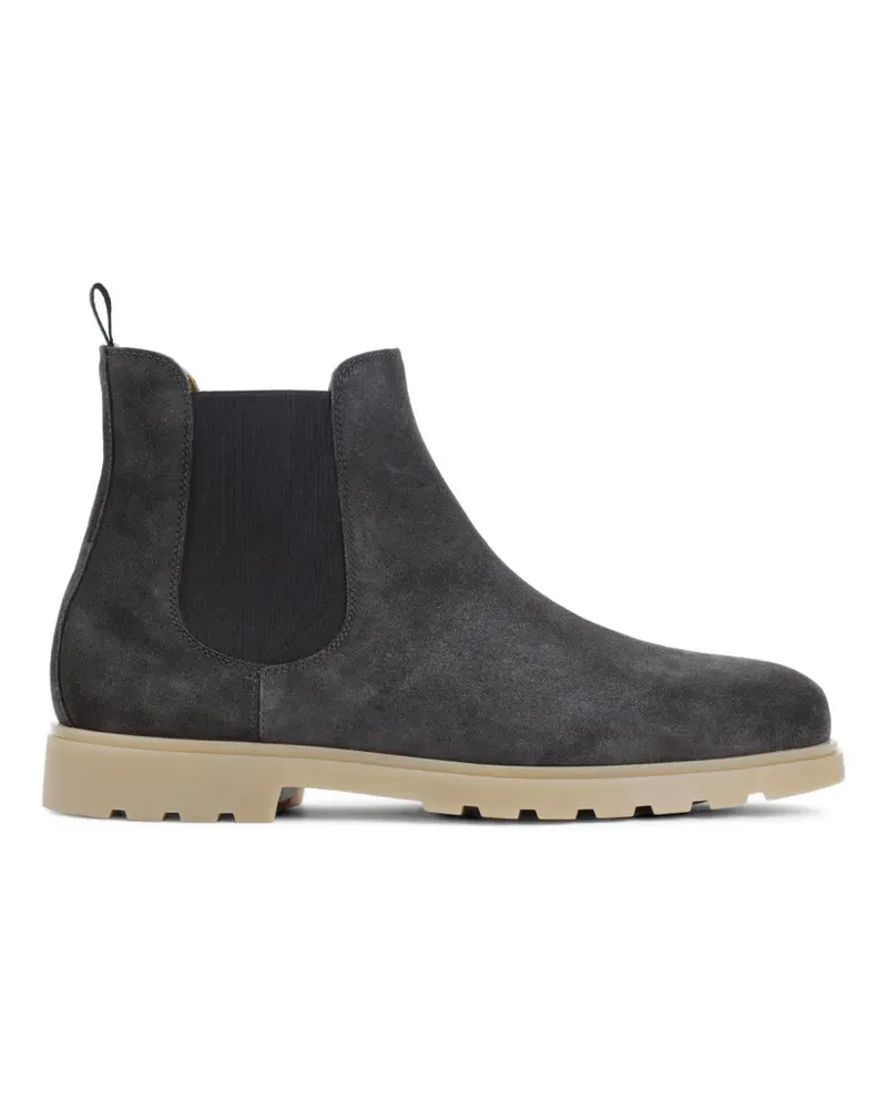 Kiton lug-sole ankle boots - Braun Braun