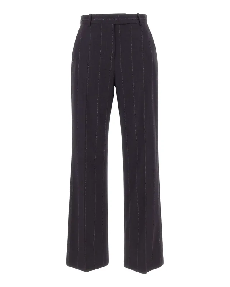 Eleventy Schmale Hose mit Nadelstreifen - Blau Blau