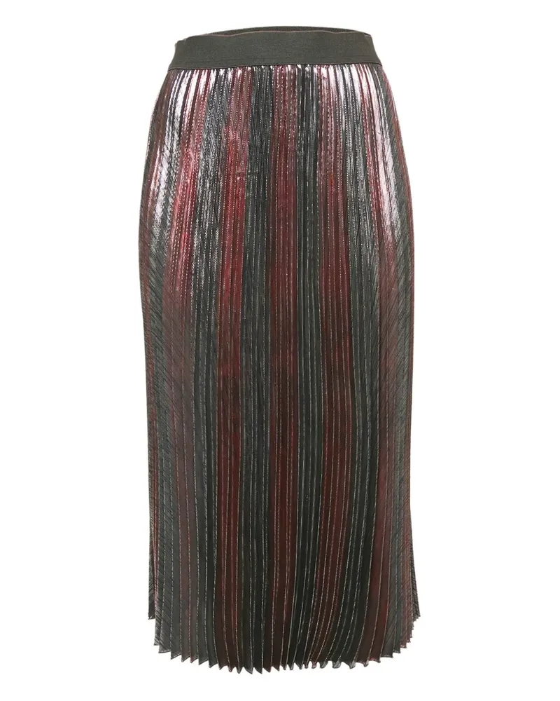 Zadig & Voltaire Faltenrock im Metallic-Look - Rot Rot