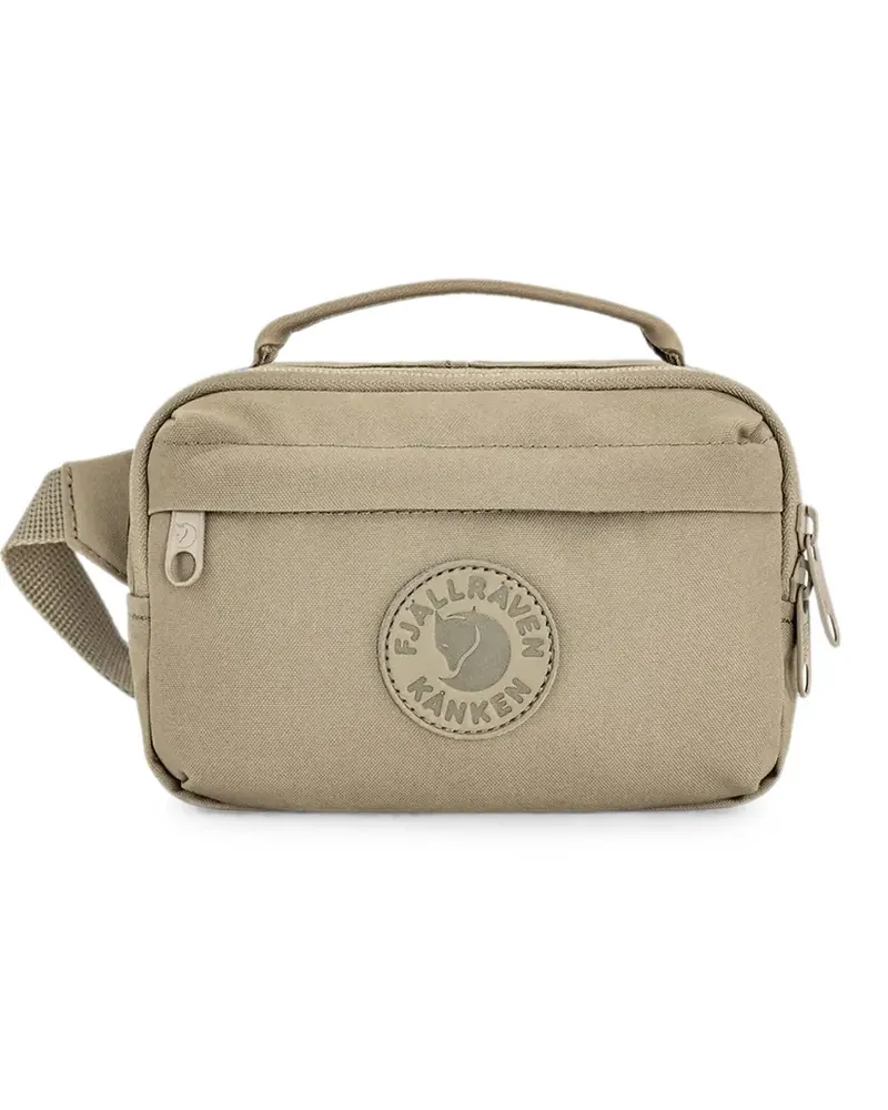 Fjäll Räven Kånken logo-patch belt bag - Nude Nude