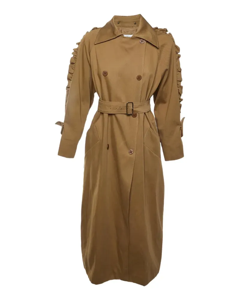 Max Mara double-breasted trench coat - Braun Braun
