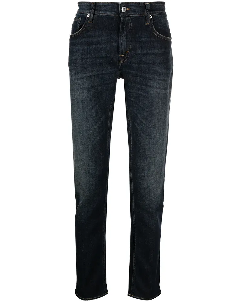 Department 5 Klassische Slim-Fit-Jeans - Blau Blau